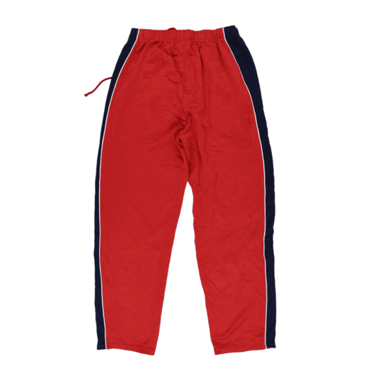 New Balance Red Track Pants Mens Size M 38 Waist 76 Inseam Polyester