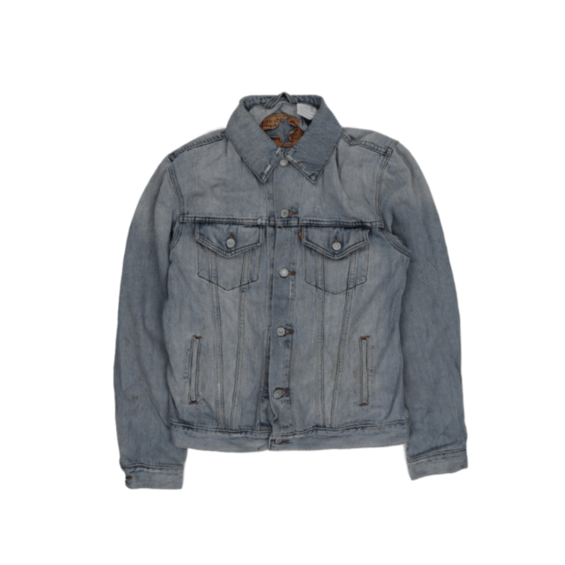 Levi's Vintage Light Blue Denim Trucker Jacket Men's Medium Cotton