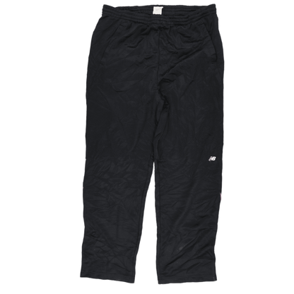 New Balance Black Nylon Track Trousers Women's Small Size 36 Inseam