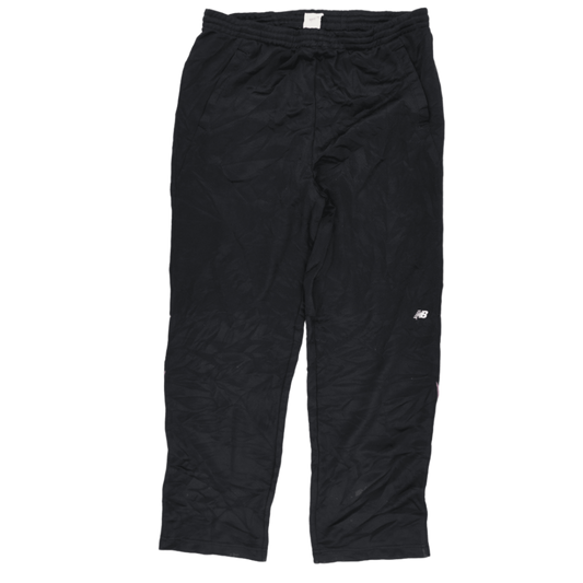 New Balance Black Nylon Track Trousers Women's Small Size 36 Inseam