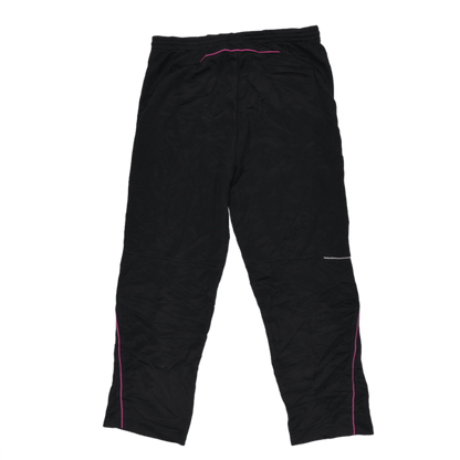 New Balance Black Nylon Track Trousers Women's Small Size 36 Inseam