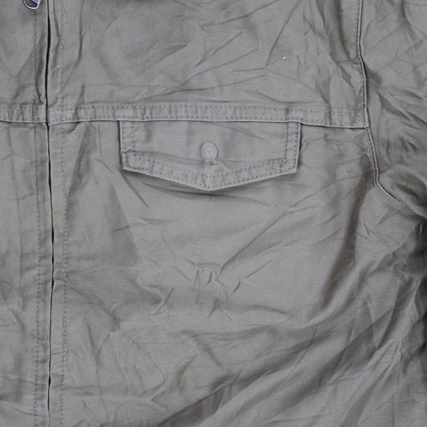 Levi Strauss & Co. Men's Khaki Workwear Jacket Large Cotton Collared