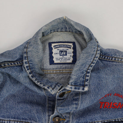 Lee Vintage Denim Jacket Blue XL 100% Cotton Collared
