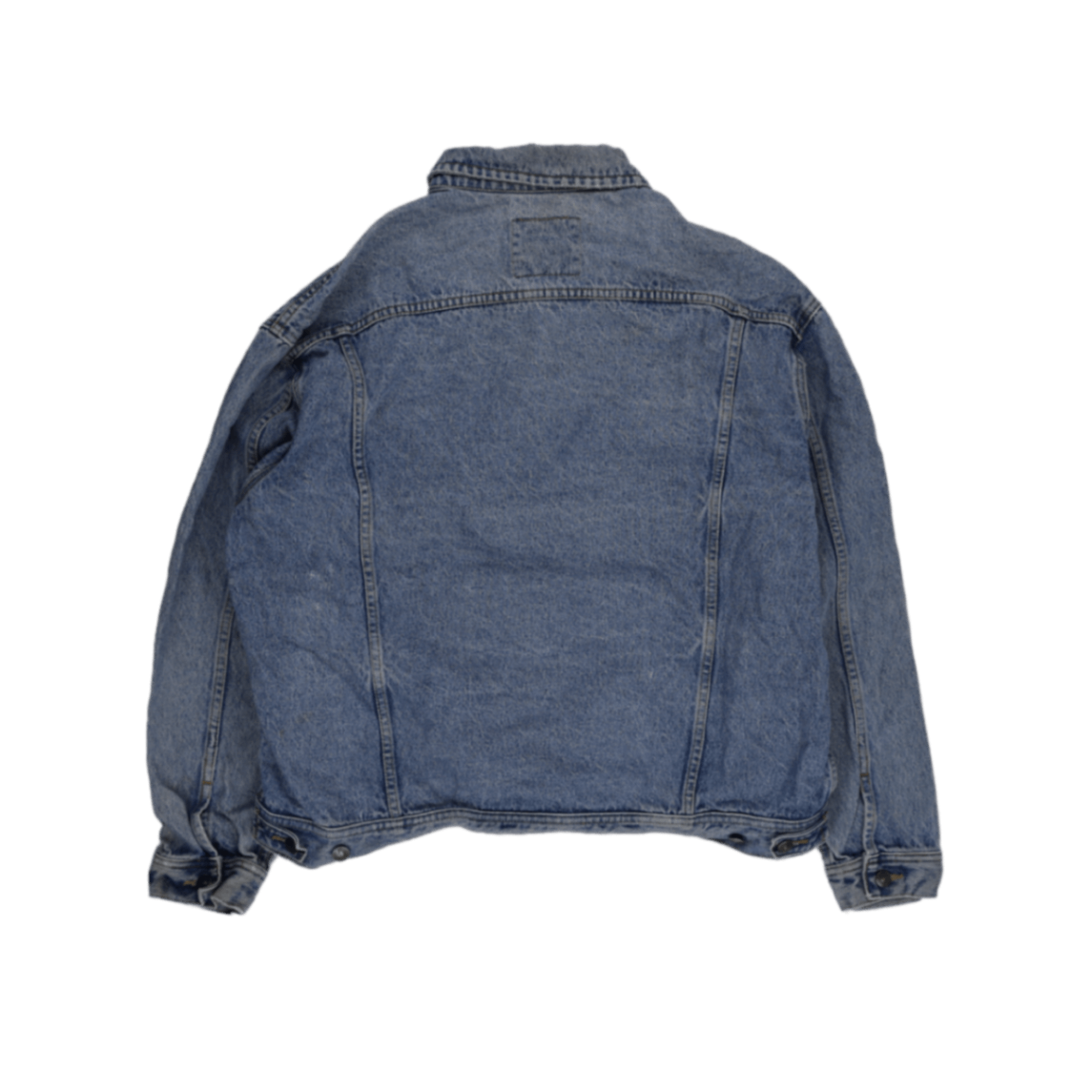 Lee Vintage Denim Jacket Blue XL 100% Cotton Collared
