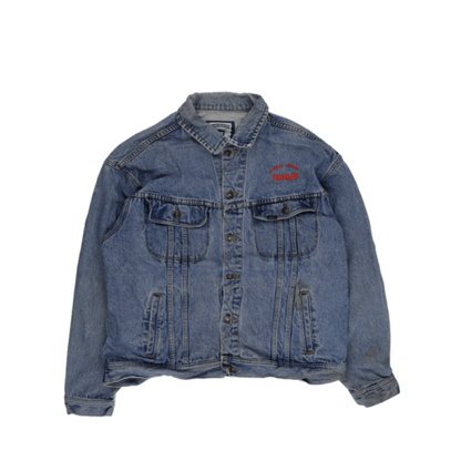 Lee Vintage Denim Jacket Blue XL 100% Cotton Collared