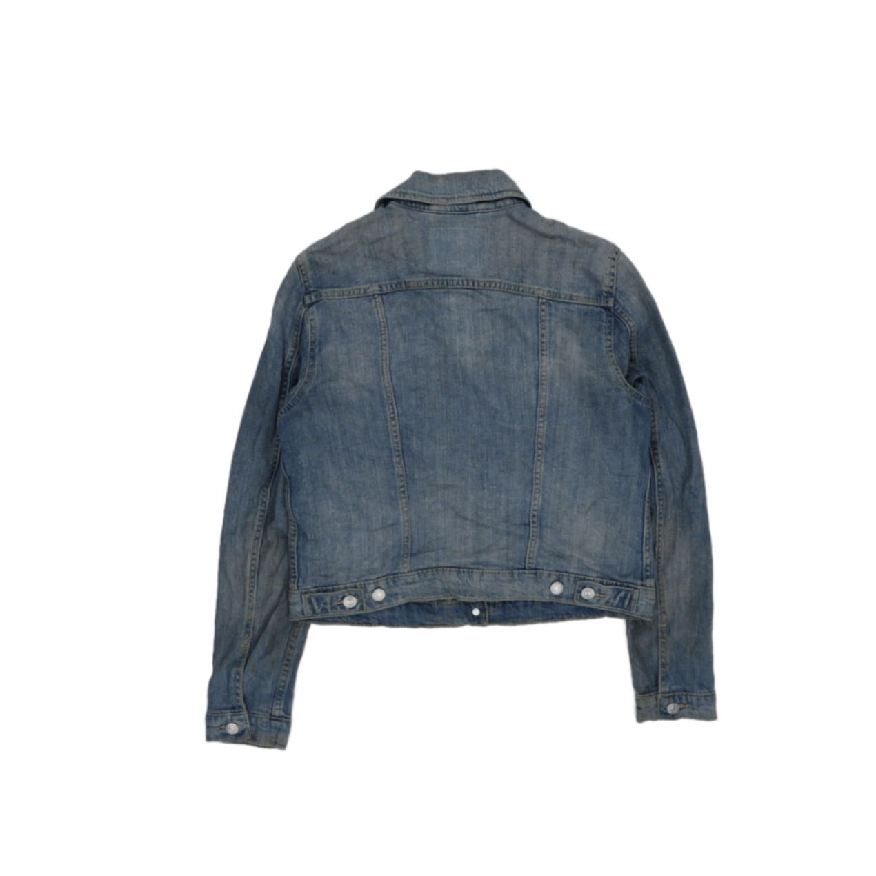 Levi's Light Blue Denim Jacket Large Cotton Blend Vintage Collared