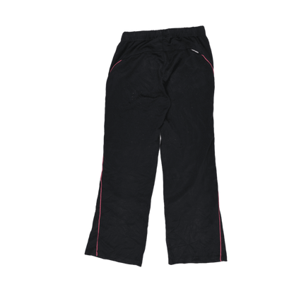 adidas Women's Black Track Trousers UK 10 77cm Polyester