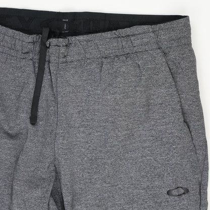 Oakley Men's Joggers Dark Heather Grey Medium Polyester Blend 74cm Inseam