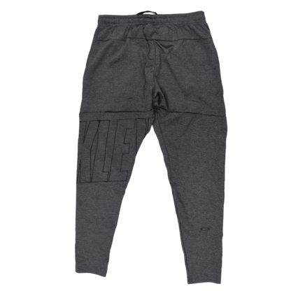Oakley Men's Joggers Dark Heather Grey Medium Polyester Blend 74cm Inseam
