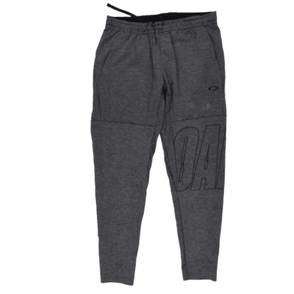 Oakley Men's Joggers Dark Heather Grey Medium Polyester Blend 74cm Inseam
