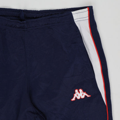 Kappa Navy Blue Track Trousers Men's Medium Cotton Blend 77 cm Inseam 40 cm Waist