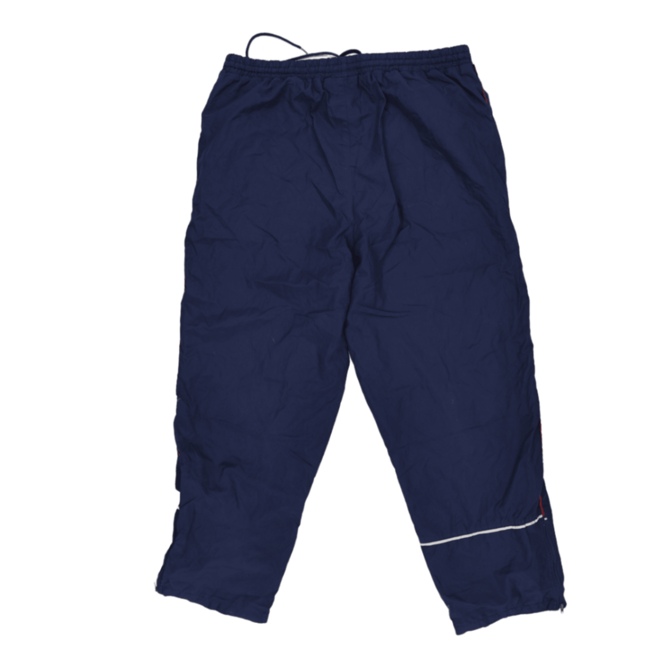 Umbro Navy Blue Track Pants Men's Size L 42 Waist 77 Inseam Nylon