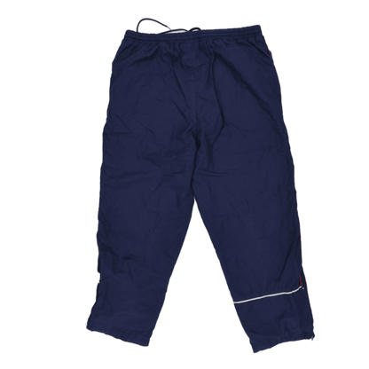 Umbro Navy Blue Track Pants Men's Size L 42 Waist 77 Inseam Nylon