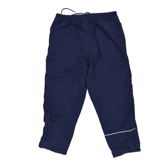Umbro Navy Blue Track Pants Men's Size L 42 Waist 77 Inseam Nylon