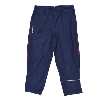 Umbro Navy Blue Track Pants Men's Size L 42 Waist 77 Inseam Nylon
