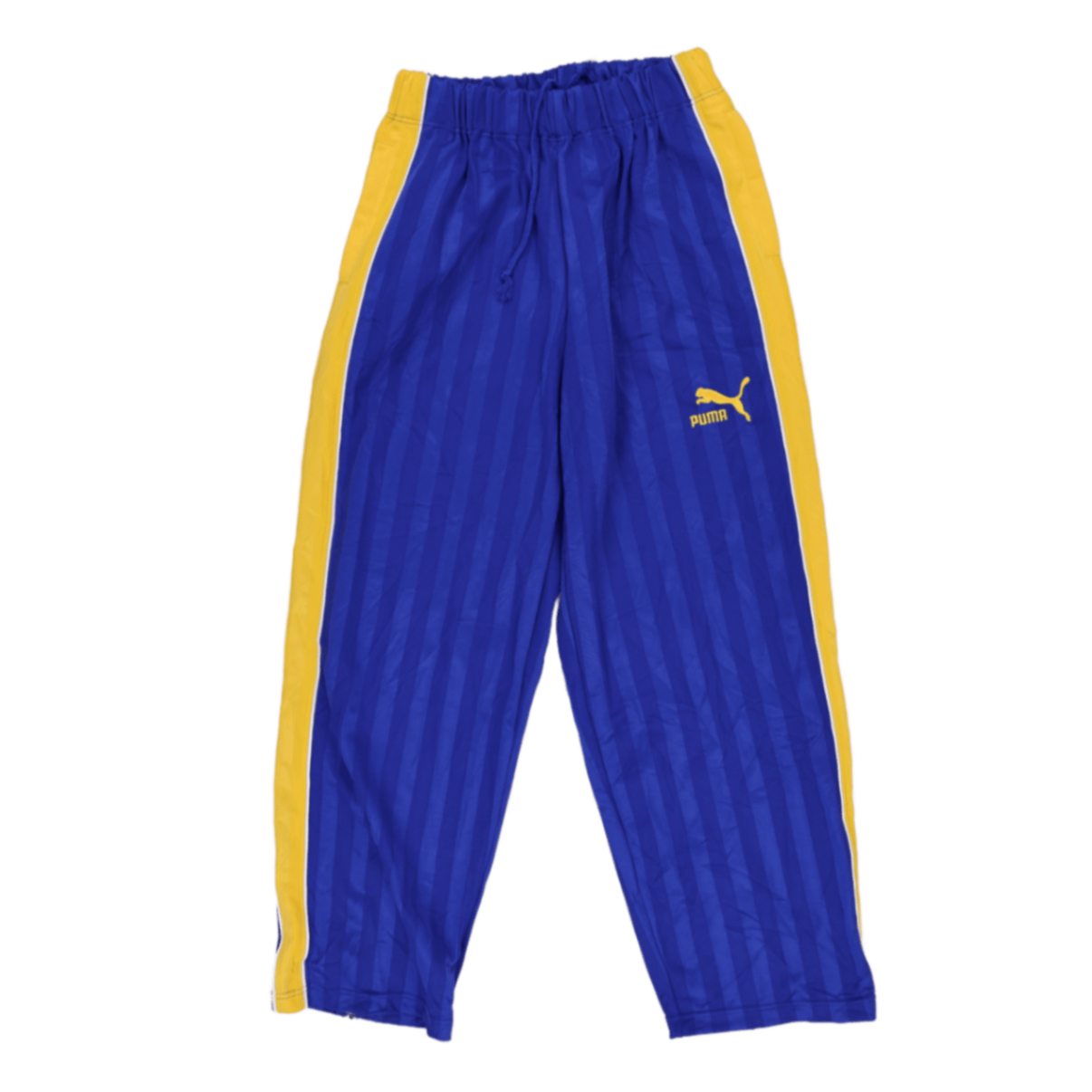 PUMA Men's Trackpants Blue Yellow XL Polyester