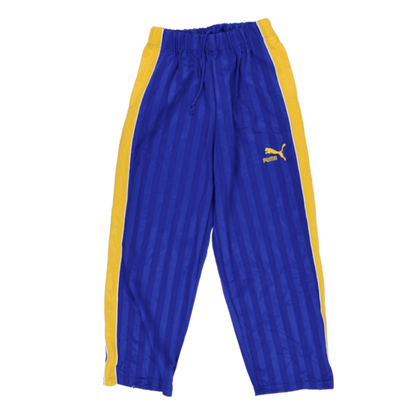 PUMA Men's Trackpants Blue Yellow XL Polyester