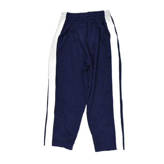 PUMA Navy Track Trousers Men's Medium Polyester Blend 76cm Inseam 38cm Waist