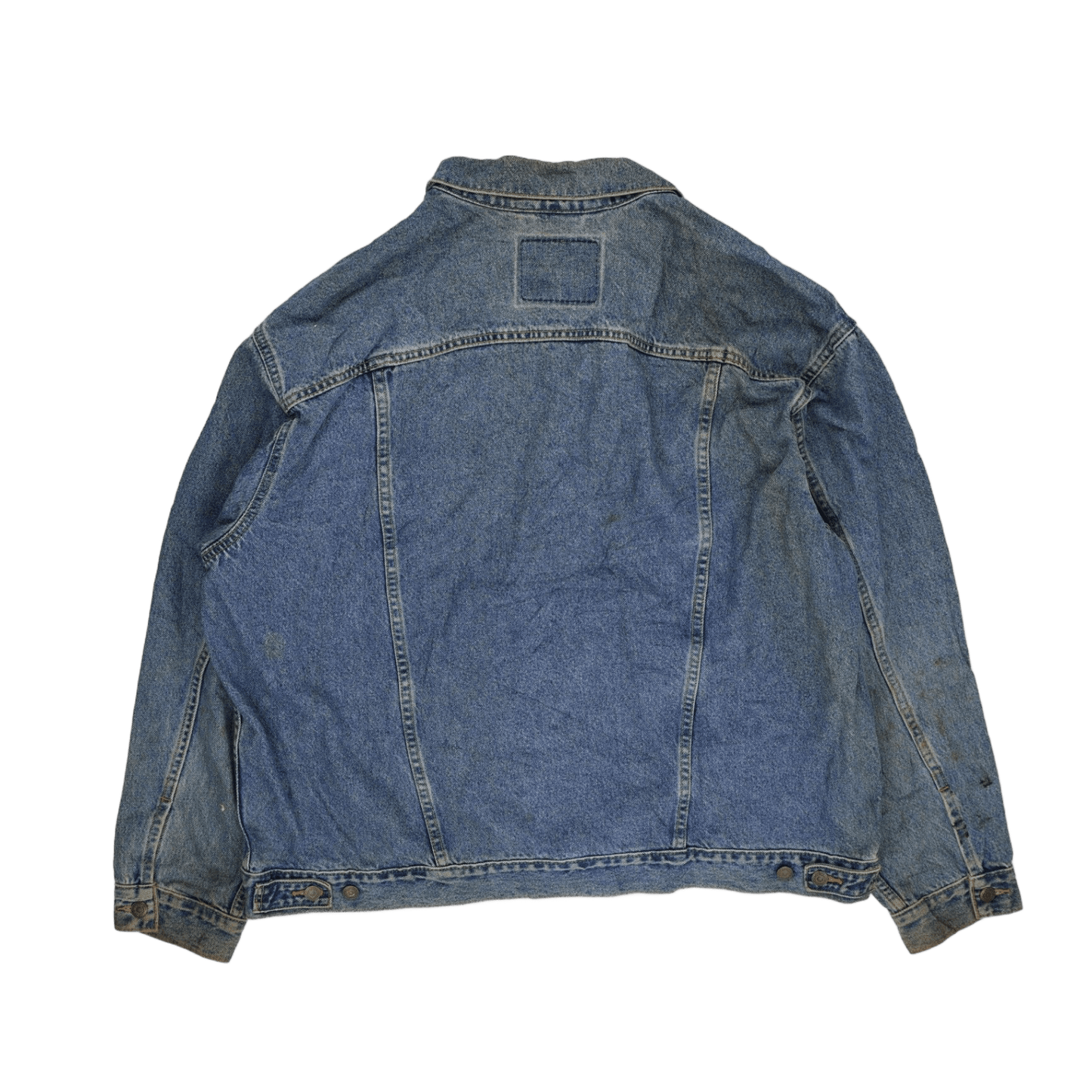 Levi's Vintage Denim Jacket 2XL Blue Cotton Denim Collared