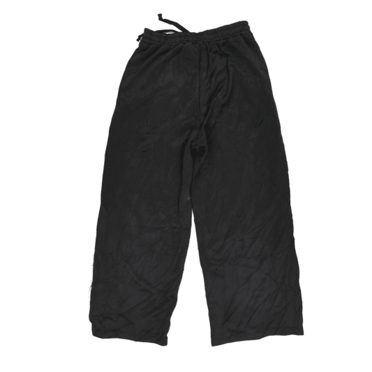 Kangol Black Track Trousers Large 76 cm Inseam 42 cm Waist Polyester Mens Clothing