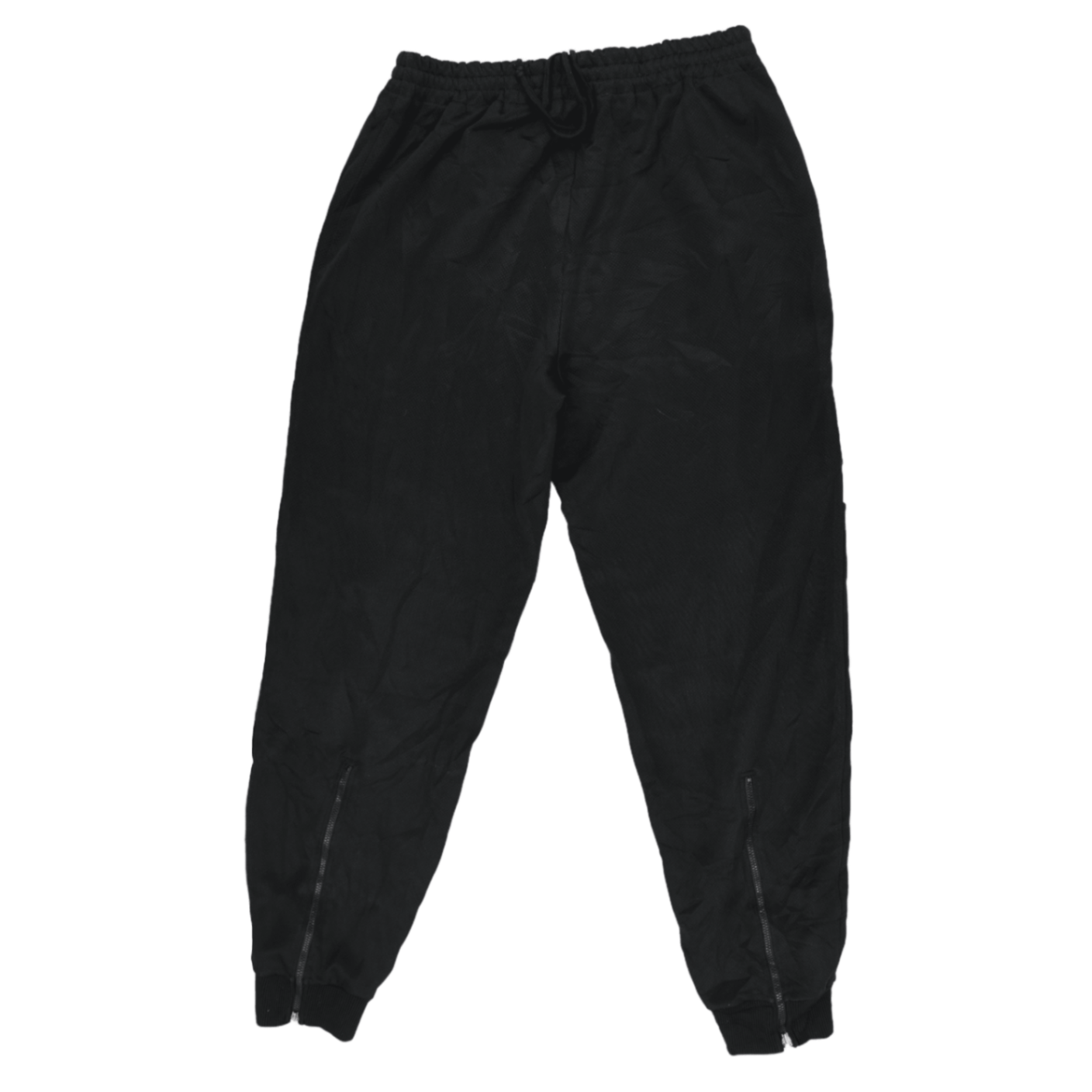 Le Coq Sportif Vintage Black Track Trousers Medium 76 cm Inseam Polyester Mens Clothing