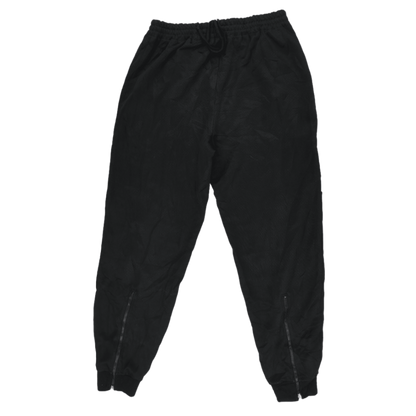 Le Coq Sportif Vintage Black Track Trousers Medium 76 cm Inseam Polyester Mens Clothing