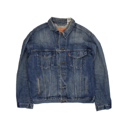 Levi's Vintage 70507 XL Blue Denim Jacket for Men 100 Percent Cotton Collared