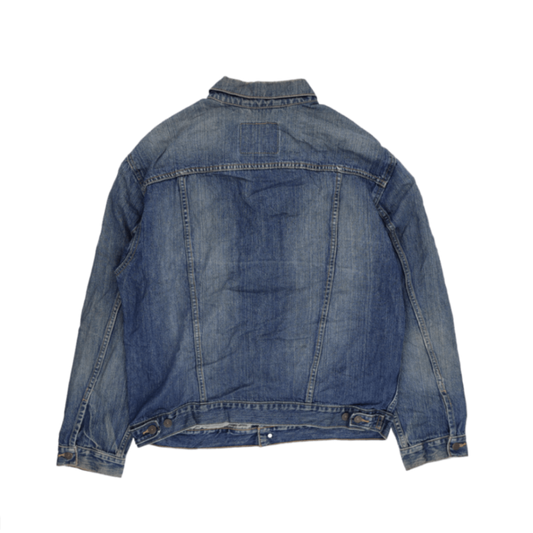 Levi's Vintage 70507 XL Blue Denim Jacket for Men 100 Percent Cotton Collared