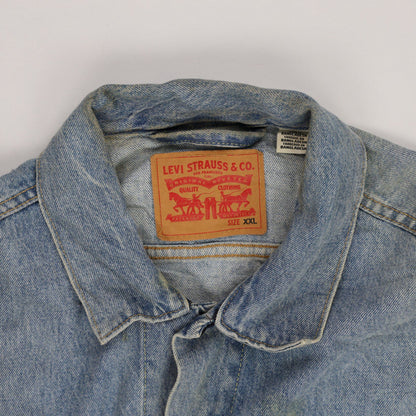 Levi's XXL Vintage Light Blue Denim Jacket Cotton