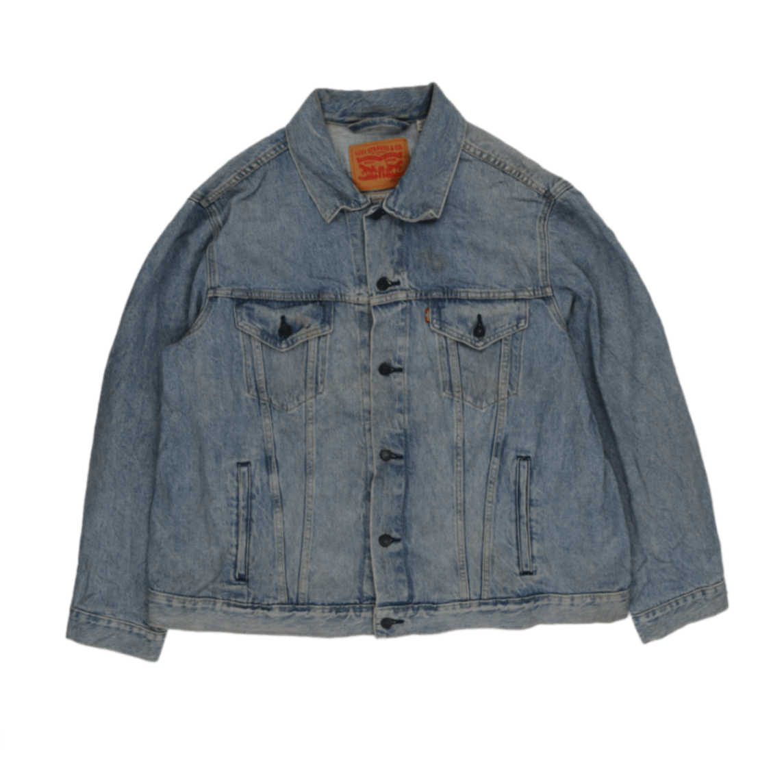 Levi's XXL Vintage Light Blue Denim Jacket Cotton