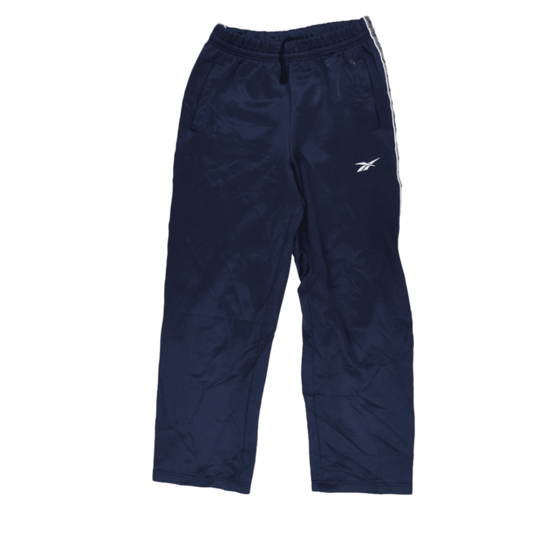 Reebok Vintage Navy Blue Track Pants Large 76 cm Inseam Polyester