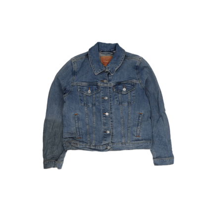Levi's Vintage Blue Denim Trucker Jacket Large Cotton