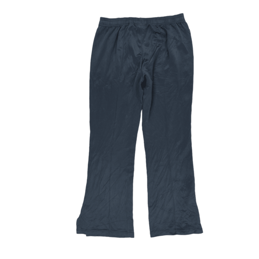 adidas Navy Blue Track Pants Large Polyester Men's Trousers