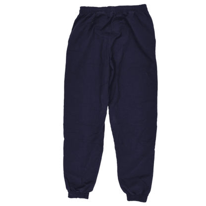PUMA Navy Blue Tracksuit Bottoms Men's Size M Polyester Blend Vintage 78cm Inseam Waist Size 30-34 inches
