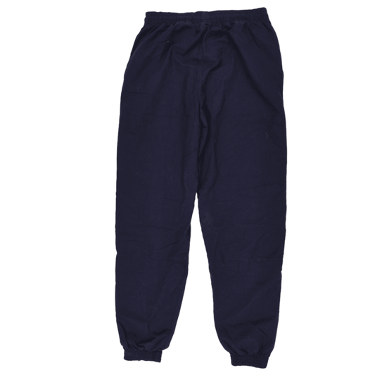 PUMA Navy Blue Tracksuit Bottoms Men's Size M Polyester Blend Vintage 78cm Inseam Waist Size 30-34 inches