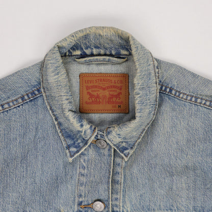 Levi's Light Blue Denim Trucker Jacket Men's Medium Vintage Cotton