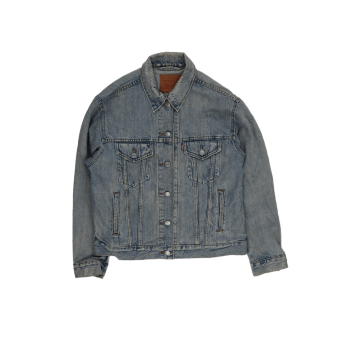 Levi's Light Blue Denim Trucker Jacket Men's Medium Vintage Cotton