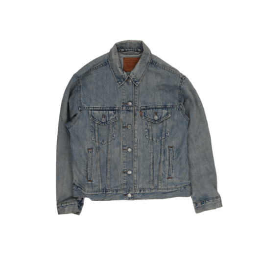 Levi's Light Blue Denim Trucker Jacket Men's Medium Vintage Cotton