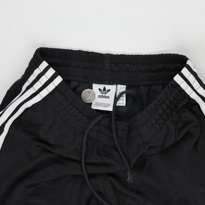 adidas Originals Black 3-Stripes Track Pants Mens Medium 76 cm Inseam 41 cm Waist Polyester