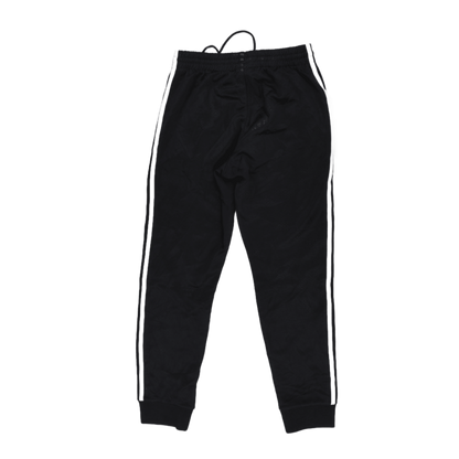 adidas Originals Black 3-Stripes Track Pants Mens Medium 76 cm Inseam 41 cm Waist Polyester
