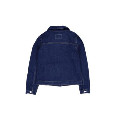 Levi's Vintage Indigo Blue Denim Trucker Jacket Large Cotton Collared