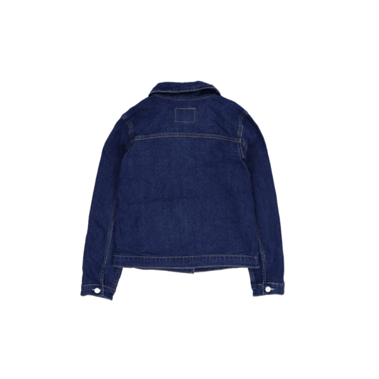 Levi's Vintage Indigo Blue Denim Trucker Jacket Large Cotton Collared