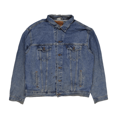 Levi Strauss & Co. Denim Jacket Blue X-Large Used Good Condition