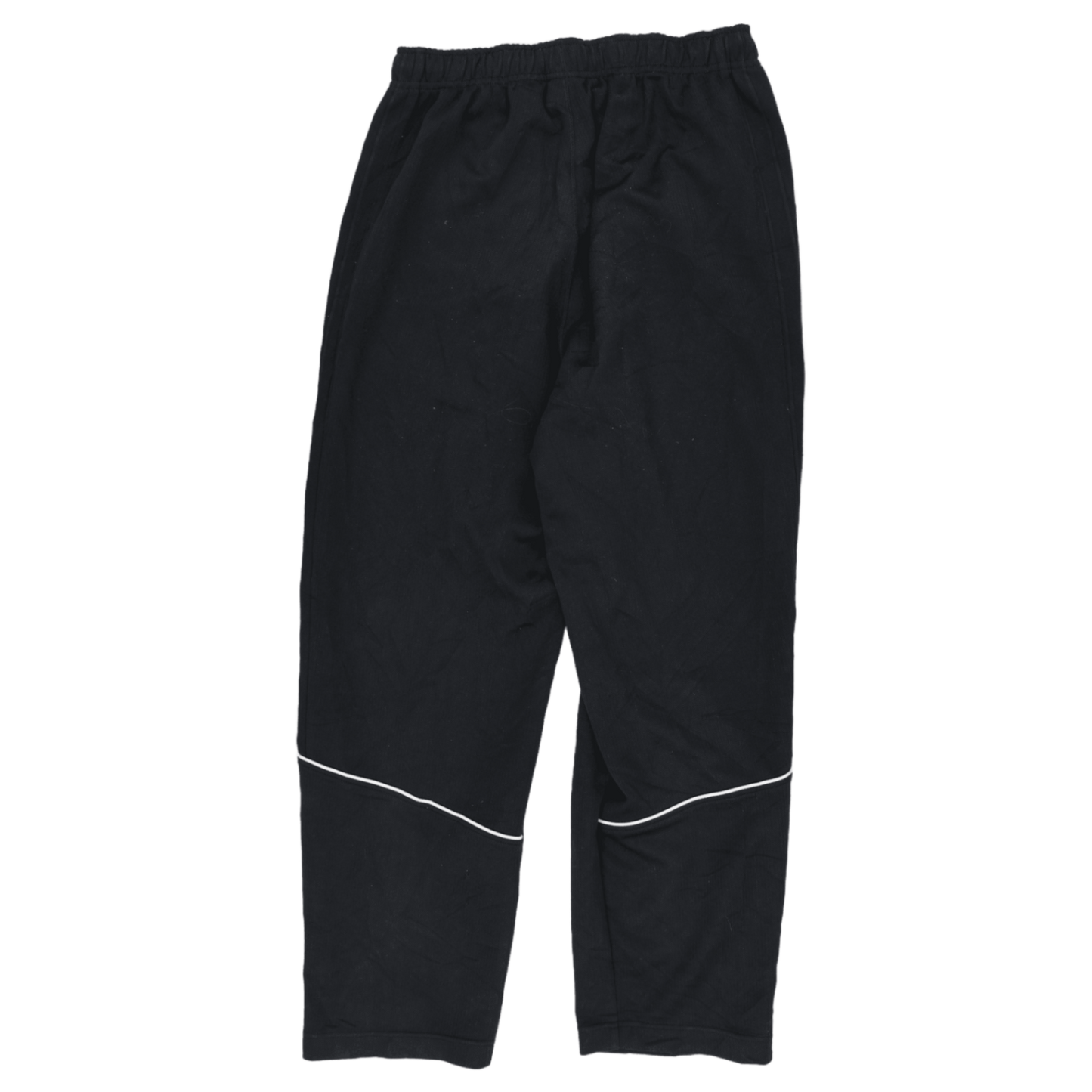 Nike Black Track Pants Large Polyester Vintage Men's 43 Waist 78 Inseam Made in Japan