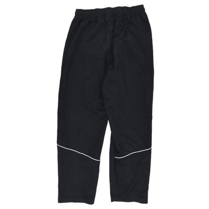 Nike Black Track Pants Large Polyester Vintage Men's 43 Waist 78 Inseam Made in Japan