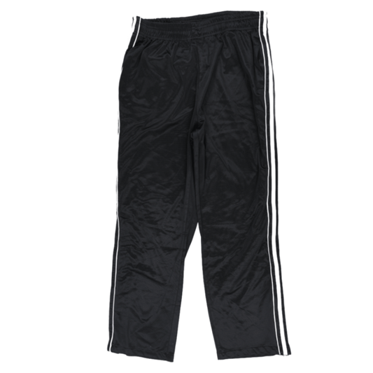 Diadora Vintage Black Nylon Track Pants Men's Size L 77 cm Inseam 86 cm Waist