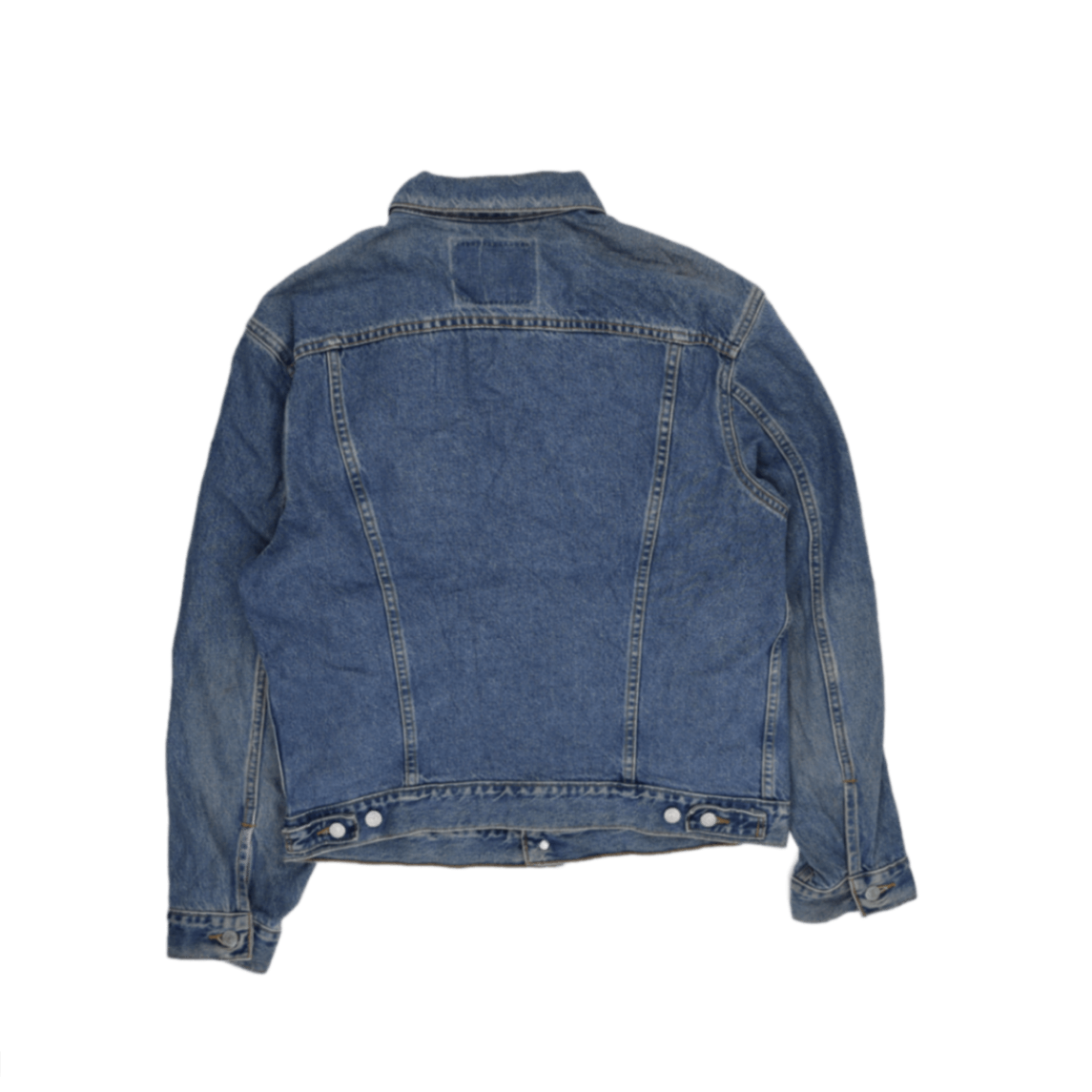 Levi Strauss & Co Men's Vintage Blue Denim Jacket Size Large Cotton