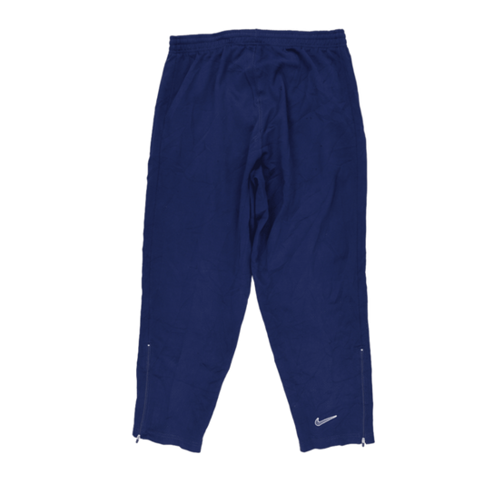 Nike Vintage Blue Track Bottoms XL 30 Inseam Polyester Mens Joggers