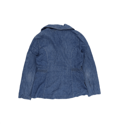 Levi's Vintage Blue Denim Chore Jacket Women's Medium Cotton