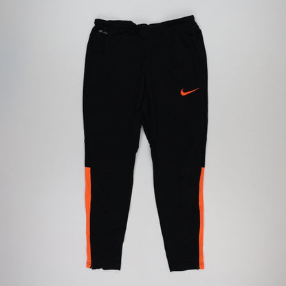 Nike Dri-FIT Black Track Pants Medium 76 cm Inseam 38 cm Waist Polyester